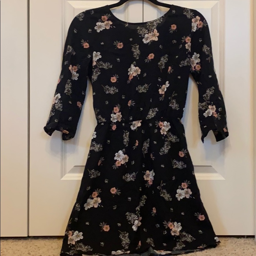 Long Sleeve Floral H&M Dress